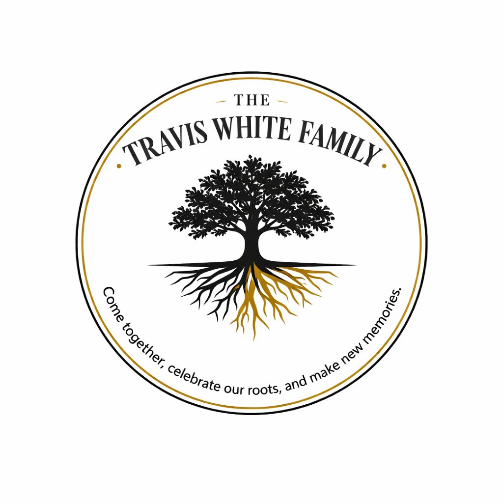 White Family Reunion logo — tap to go home